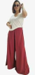 MAXI Palazzo CEY JOSEFINA WIDE LEG BORDEUX ( 40 al 48 ) - AW25 - Kuwana Shop