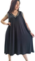 Vestido SHINE AMPLIO Largo BLACK (XXL)