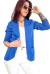 Blazer Sastrero Emma Blue Electric (M al XL) - Kuwana Shop