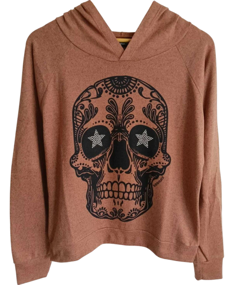 Buzo Hoodie Skull Shine - CHOC - comprar online