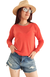 Sweater Hilo RED SOFT (M/L) -BASIC