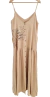 Vestido LINO Andrea SMILE (M) CAMEL -