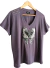 Remera V PREMIUM HEARTH PURPURE (4 talles) - AW25 en internet