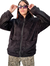 Campera Maxi Teddy BLACK [XL/XXL] - comprar online