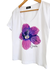 Imagen de Remera V PREMIUM HAWAI VIOLET White ( 4 talles )