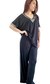 SET SHINE AMPLIO Remera V + Palazzo 44 al 52 - tienda online