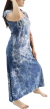 Vestido Largo Batick Nevado ROCK BLUE - Kuwana Shop