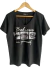 Remera V PREMIUM FOIL BELIEVE Black - comprar online
