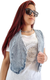 Imagen de Chaleco Denim Desgastado Sky [M al XL]