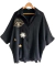 Camisa Maxi Oversize LINO BAMBULA ESTAMPADA UNIVERSE (XXL) PREMIUM BLACK - - comprar online