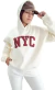 Buzo Hoodie FRIZA NY BORDADO PREMIUM - CRUDO AW25 - Kuwana Shop