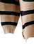 Sweater Hilo Rayado JUSTINA Beige (M/L) - comprar online