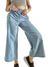 Palazzo CAPRI AMPLIO Denim SKY ( 42 al 52)