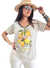 Remera V Rayada LEMON CRUDO ( M al XL) - comprar online