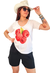 Remera V PREMIUM FRAMBUESA (4 talles) White - Kuwana Shop