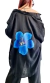 Camisa Maxi Oversize LINO BAMBULA HAWAI SINGLE (XXL) BLACK