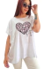 Remerón ESMERALDA NEVER (XXL) - White - comprar online