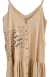 Vestido LINO Andrea SMILE (M) CAMEL - en internet