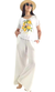 Remera V PREMIUM LEMON White - en internet
