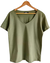 Remera V Basic Militar Essencial PREMIUM (4 Talles)