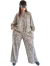 SET OVERSIZED WAFFLE PRINT - Palazzo + Buzo ( 40 al 50) AW25 - comprar online