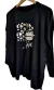 Imagen de MAXI Sweater BREMER LARGO (XL/XXL) BLACK FOIL LOVE - AW25