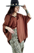 Camisa Maxi Oversize (XXL) TEXTURADA CHOCOLATE