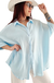 Imagen de Camisa Maxi Oversize LINO BAMBULA (XXL) PREMIUM SKY