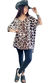 Remerón Vestido Julieta OVERSIZED PRINT (XXL) - en internet
