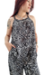 SET CREPE ANIMAL PRINT Grey Musculosa + Palazzo en internet