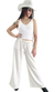 Imagen de Palazzo LINO RAYADO (40 al 50) - OFF WHITE