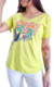 Remera V PREMIUM ALOHA LIME (4 talles)