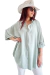Camisa Maxi Oversize (XXL) Verde malva - Kuwana Shop
