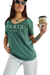 Remera V PREMIUM PARIS Green ( 4 Talles) - tienda online