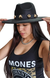 Sombrero Paño EMMA BLACK - comprar online