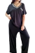 SET SHINE AMPLIO Remera V + Palazzo 44 al 52 - Kuwana Shop