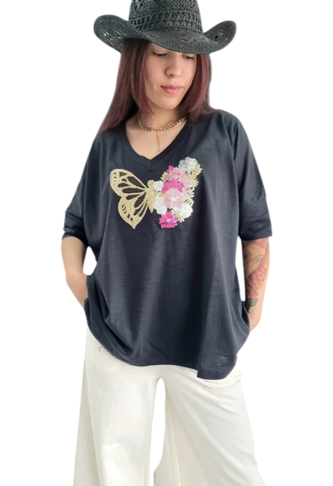 Remeron V Manga 3/4 (XL/XXL) BUTTERFLY FLAMME