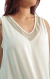 Musculosa Matilde WHITE Shine (XL) - en internet