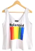Musculosa V Evasé Polaroid (M al XL) - White