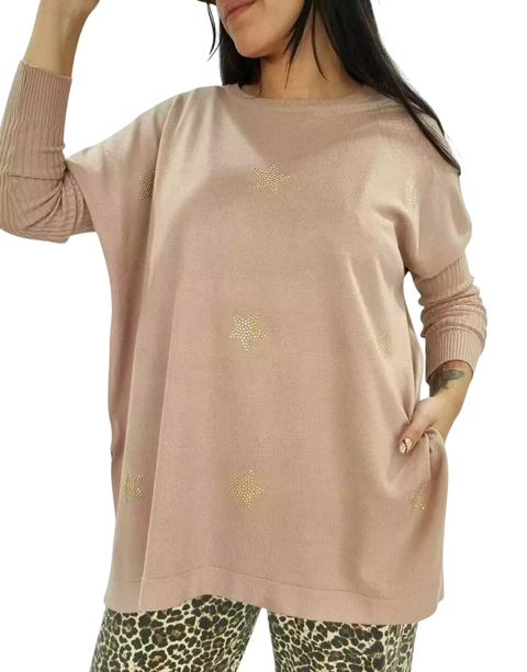 MAXI Sweater BREMER VINTAGE STARS (XL/XXL)