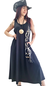 Vestido AMPLIO Largo BLACK GOLD (XXL)