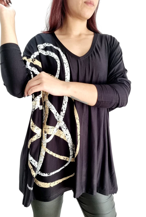 Remerón Mangas Largas BLACK (XXL) AW25 - comprar online