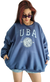 Buzo FRIZA Oversized Largo UBA (XL/XXL) BLUE
