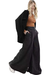 MAXI Palazzo Denim Wide Leg BLACK [40al 48] - comprar online