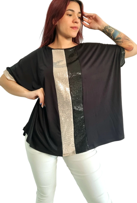 Remerón FLORENCIA Manga 3/4 XXL SHINE