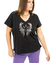 Remera V WINDS SHINE Lentejuelas ( 4 talles)
