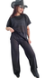 Palazzo PAMPITA CROCHET BLACK(40 al 48) - - comprar online