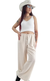 Palazzo LINO RAYADO (40 al 50) - SAND - Kuwana Shop