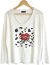 Remera V LOVE Mangas Largas FLAMME PREMIUM Natural L/XL - AW25 - comprar online