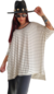 Remerón Vestido Juliette OVERSIZED (XXL) Rayado WHITE
